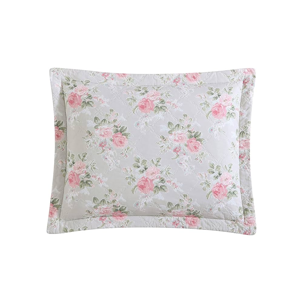 値下げ‼️新品LAURA ASHLEY クイーンフィッティットシーツ Amazon.com: Laura Ashley - Queen Quilt Set, Reversible